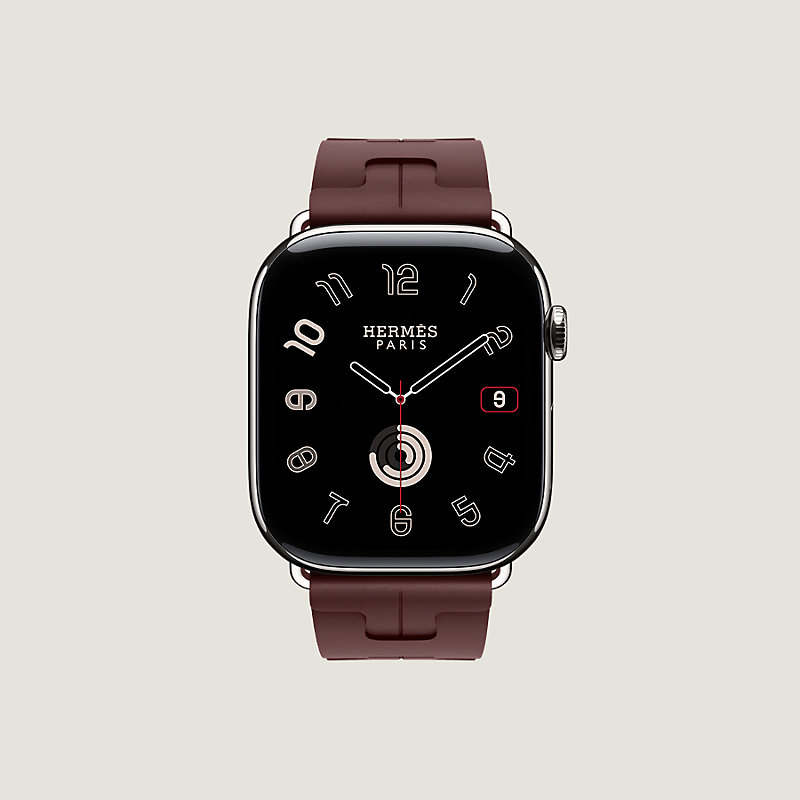Band Apple Watch Hermès Single Tour 46 mm Deployment Buckle Kilim