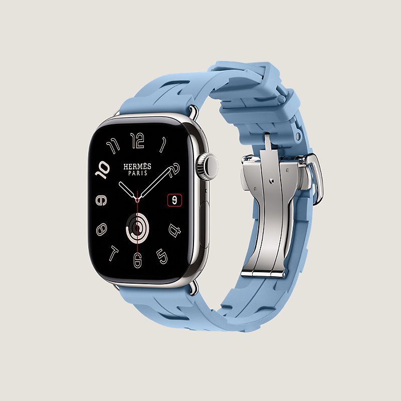 Band Apple Watch Hermès Single Tour 46 mm Deployment Buckle Kilim