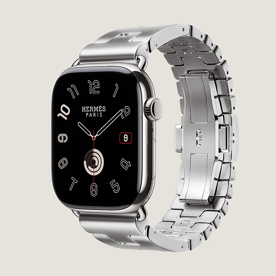 Band Apple Watch Hermès Single Tour 46 mm Grand H