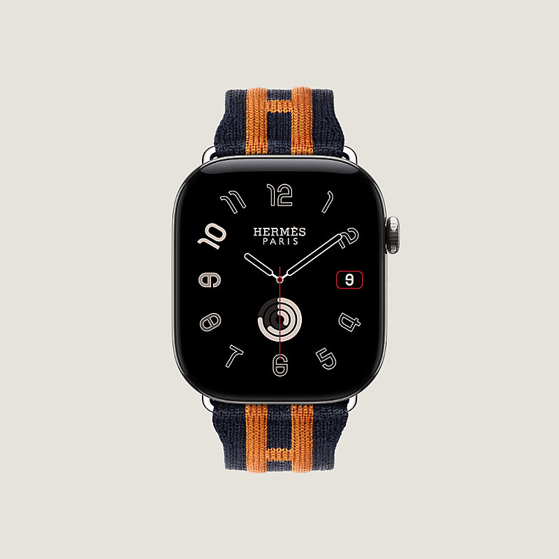 Band Apple Watch Hermès Single Tour 46&nbsp;mm Rocabar Club, View: , view 4 of 4