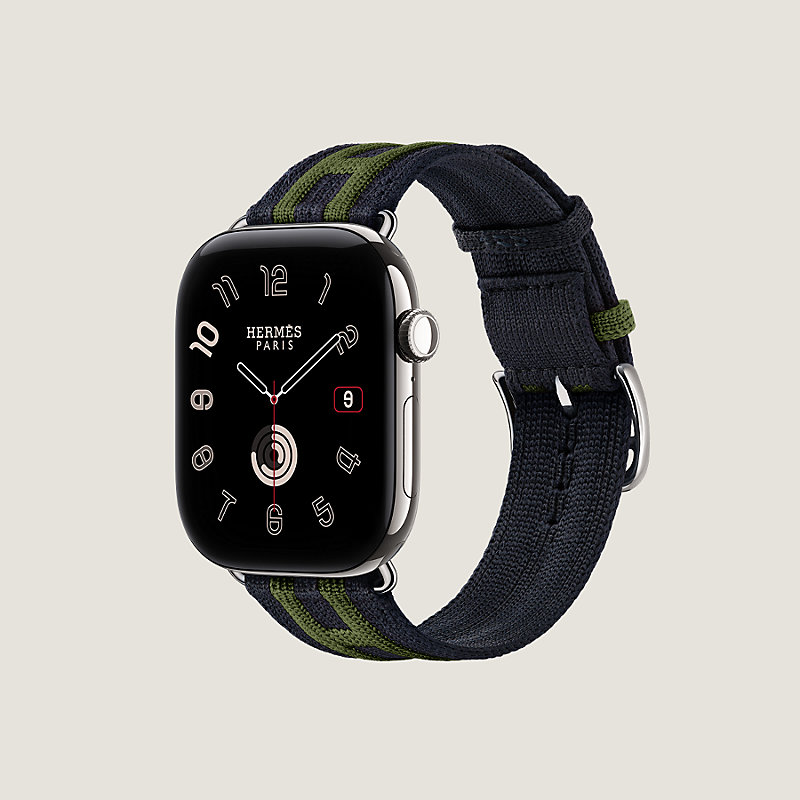 Band Apple Watch Hermès Single Tour 46&nbsp;mm Rocabar Club, View: , view 3 of 4