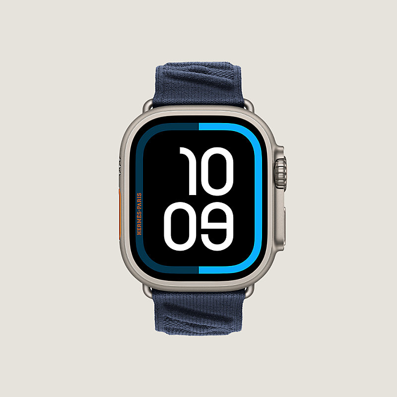 Band Apple Watch Hermès Single Tour 49&nbsp;mm En Mer, View: , view 4 of 4