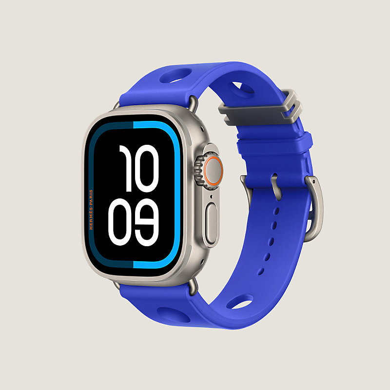 Band Apple Watch Hermès Single Tour 49&nbsp;mm Scub'H Diving