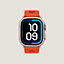 Band Apple Watch Hermès Single Tour 49&nbsp;mm Scub'H Diving, View: front, front, view 4 of 4