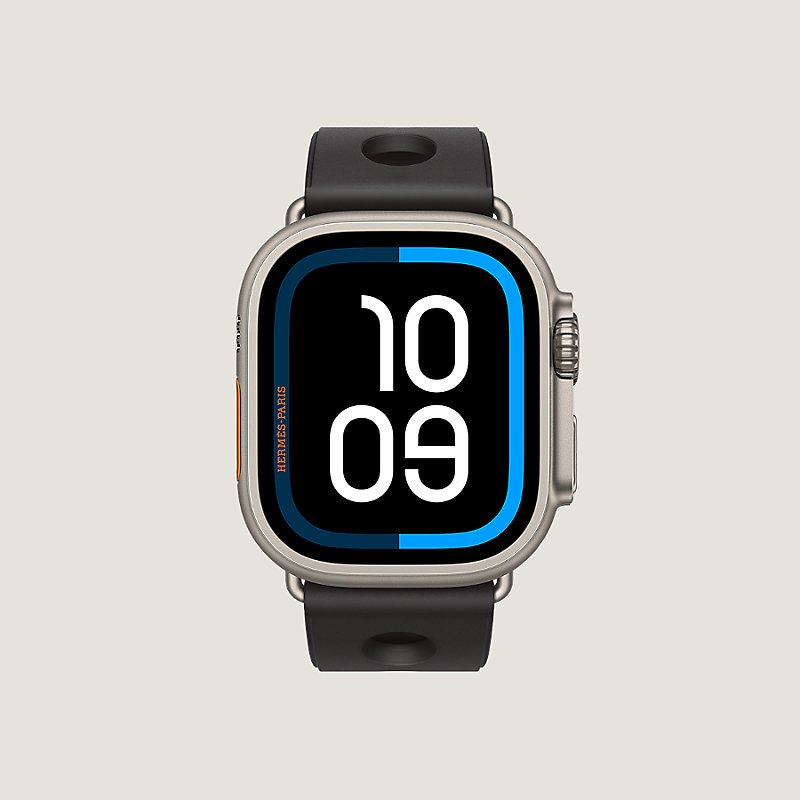 Band Apple Watch Hermès Single Tour 49 mm Scub'H Diving