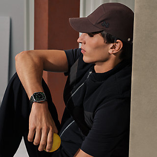Band Apple Watch Hermès Single Tour 49 mm Scub'H Diving | Hermès