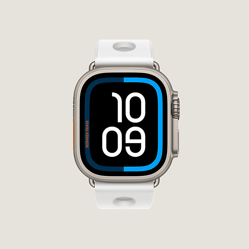 Band Apple Watch Hermès Single Tour 49 mm Scub'H Diving