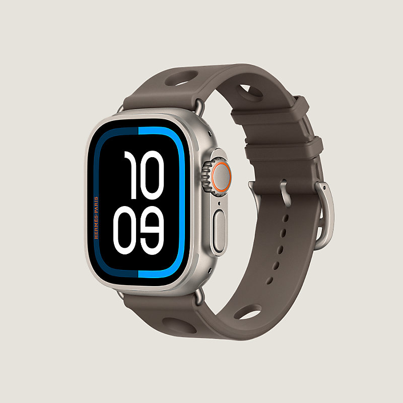Band Apple Watch Hermès Single Tour 49 mm Scub'H Diving