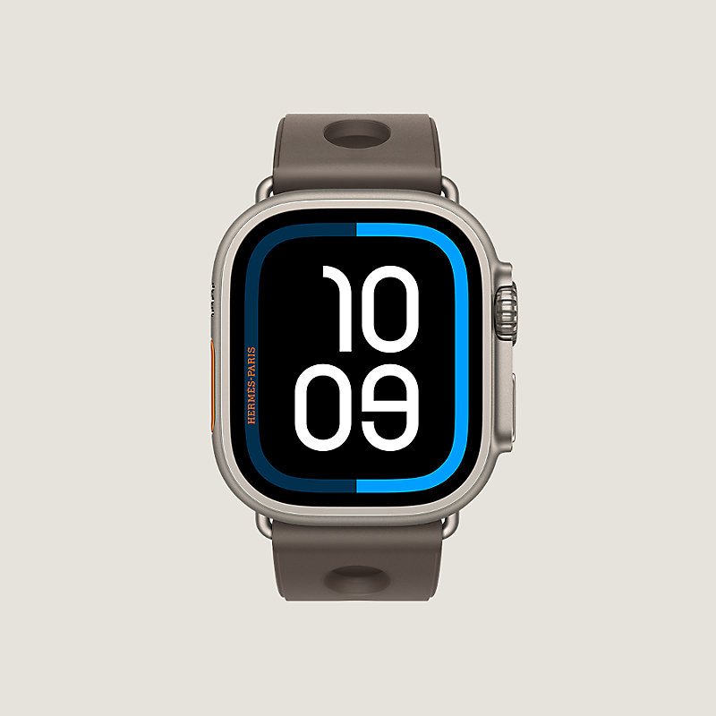 Band Apple Watch Hermès Single Tour 49 mm Scub'H Diving