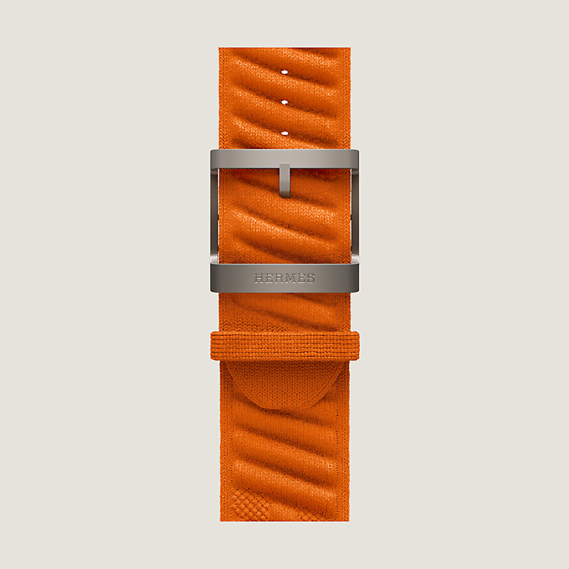 Band Apple Watch Hermès Ultra Single Tour 49 mm En Mer