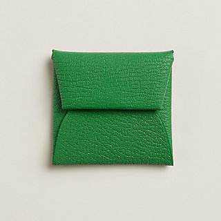 Bastia verso change purse - Green | Hermès Mainland China