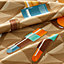 View: Detail, Beaute Composee scarf 90