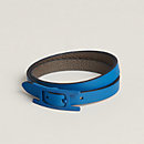 View: front, Behapi Double Tour So Blue bracelet