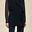 Belted cashmere sleeveless cardigan, View: Worn, worn, view 5 of 7