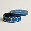 Bleus d'Ailleurs round box, medium model, View: front, front, view 3 of 3