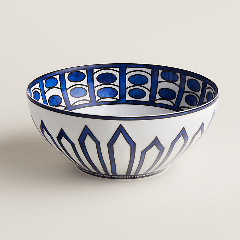 Bleus d'Ailleurs salad bowl, large model