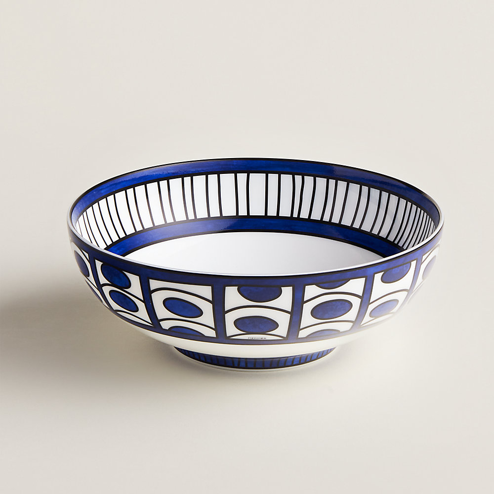 HERMES ブルーダイユール　サラダボウル Bleus d'Ailleurs salad bowl, small model | Hermès Mainland China