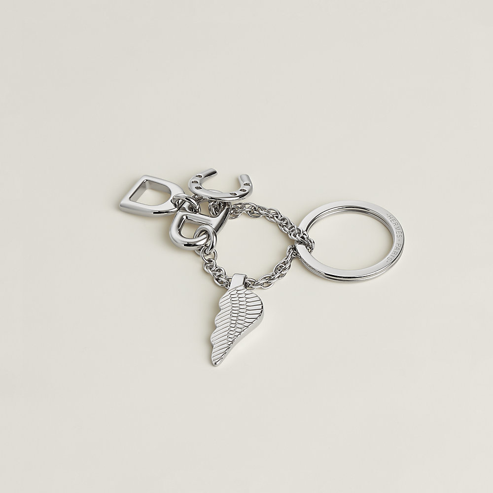 Vintage HERMES / 70's Woven Chain Key Ring ヴィンテージ