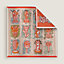 View: Flat, Botanica Grafica double face scarf 90