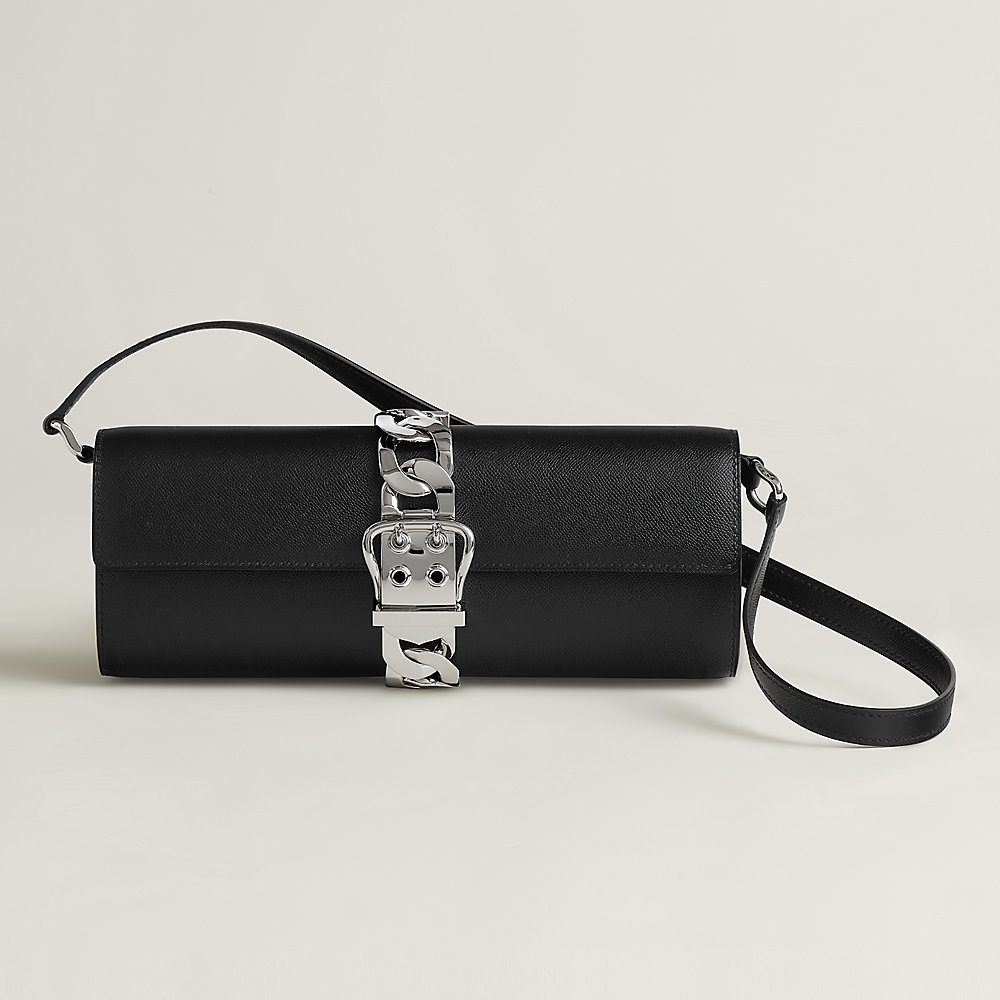 Boucle Sellier Chaine bag - Black | Hermès Mainland China