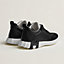 View: Worn, Bouncing sneaker