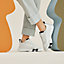 View: Worn, Bouncing sneaker