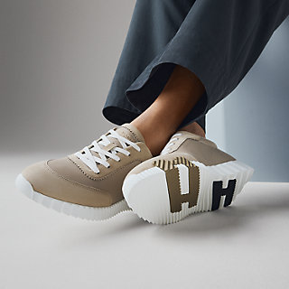 Bouncing sneaker - Beige | Hermès Mainland China