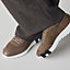 View: Worn, Bouncing sneaker