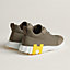 View: Back, Bouncing sneaker