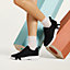 View: Worn, Bouncing sneaker