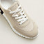 View: above, Bouncing sneaker