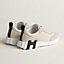 View: Back, Bouncing sneaker