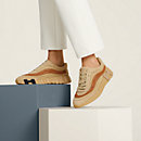 View: Worn, Bouncing sneaker