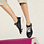 View: Worn, Bouncing sneaker
