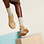 View: Worn, Bouncing sneaker