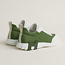 View: Back, Bouncing sneaker