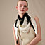 Bouquet Final leather tassel scarf 90, view 2 of 3