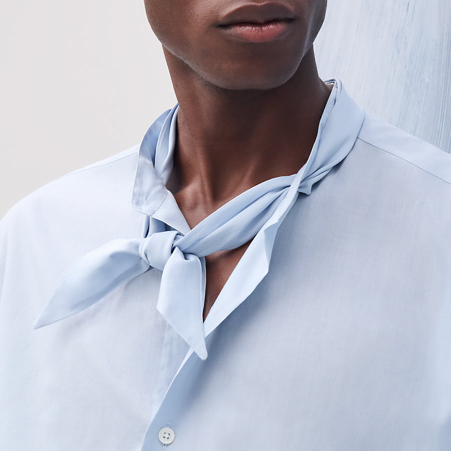 Boxy fit shirt with Marius collar