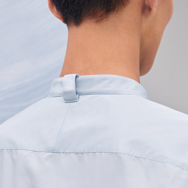 Boxy fit shirt with Marius collar