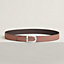 Bride d'Apparat belt buckle & Reversible leather strap 32 mm, view 1 of 4