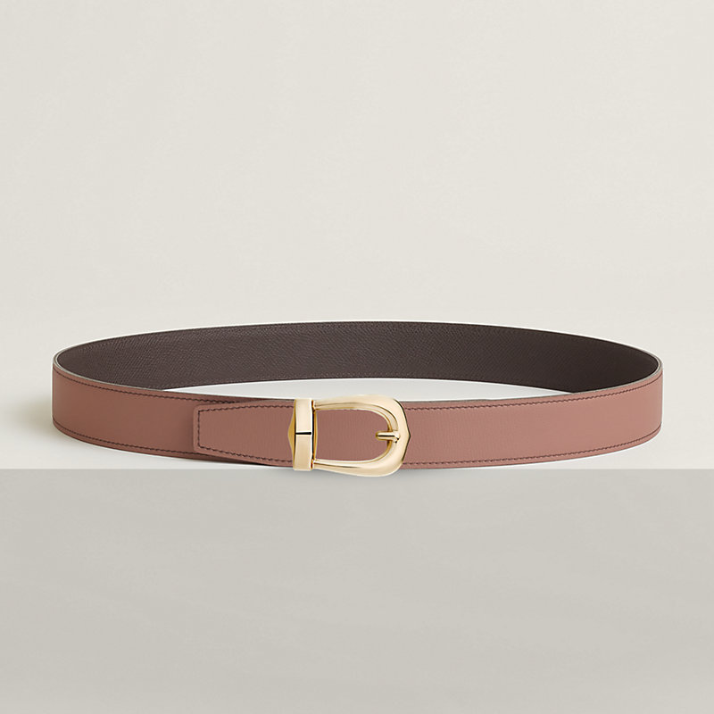 Bride d'Apparat belt buckle & Reversible leather strap 32 mm