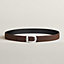 View: , Bride d'Apparat belt buckle & Reversible leather strap 32 mm