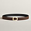 View: , Bride d'Apparat belt buckle & Reversible leather strap 32 mm