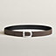 View: , Bride d'Apparat belt buckle & Reversible leather strap 32 mm