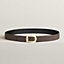 View: , Bride d'Apparat belt buckle & Reversible leather strap 32 mm