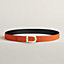 View: , Bride d'Apparat belt buckle & Reversible leather strap 32 mm