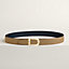 View: , Bride d'Apparat belt buckle & Reversible leather strap 32 mm