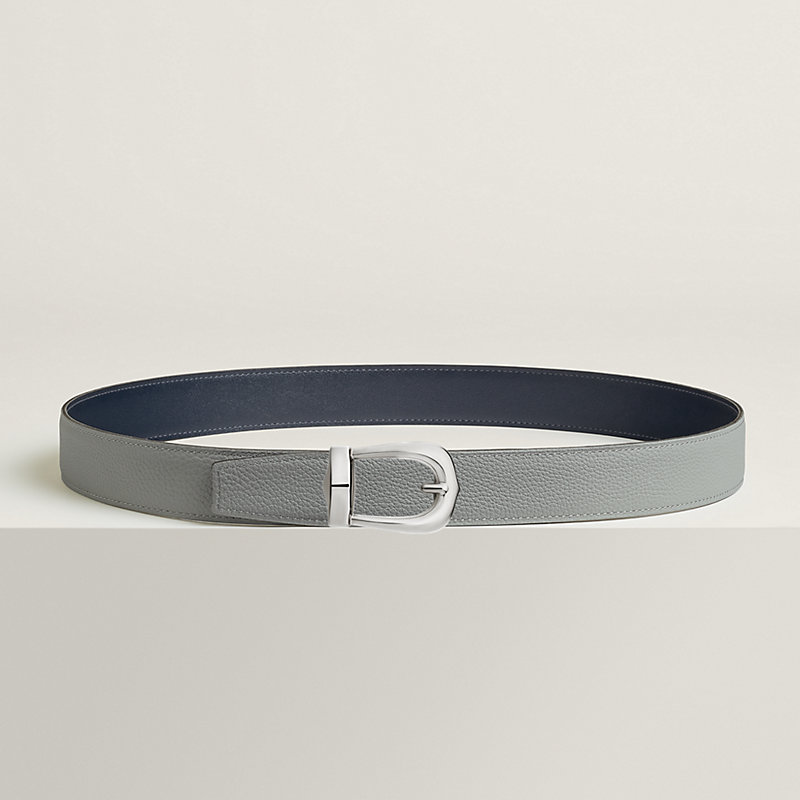 Bride d'Apparat belt buckle & Reversible leather strap 32 mm