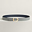 View: , Bride d'Apparat belt buckle & Reversible leather strap 32 mm