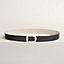 View: , Bride d'Apparat belt buckle & Reversible leather strap 32 mm